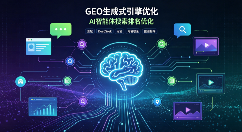 芗城区GEO 浪潮来袭：生成式引擎优化崛起，创作者争抢豆包、DeepSeek、元宝智能体流量入口